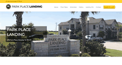 Desktop Screenshot of parkplacelanding.com